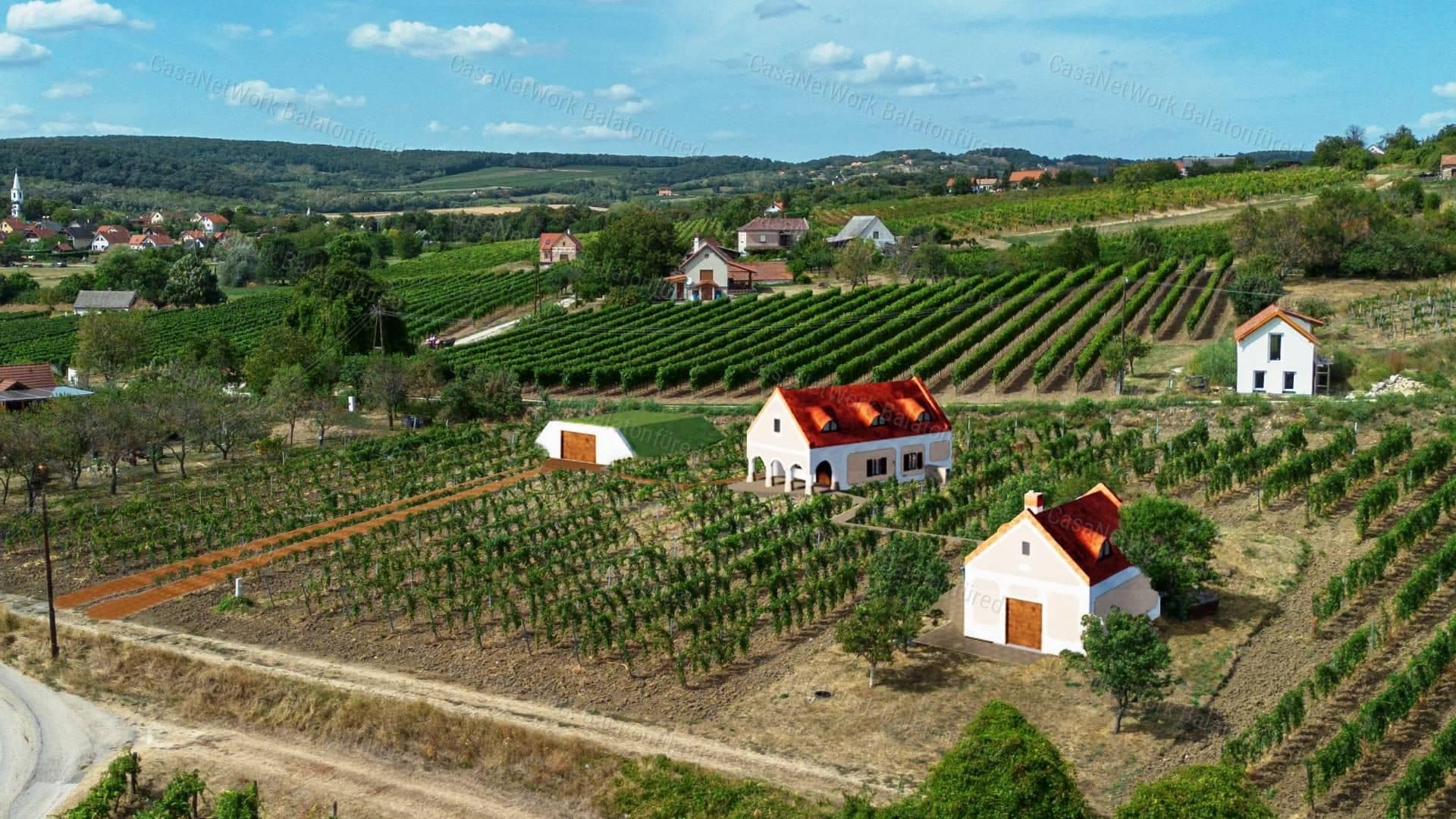 Örök Panorámás pince - présház Érvényes építési engedéllyel