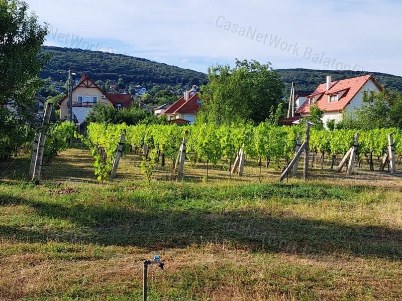Garden plot for sale next to Csopak town centre