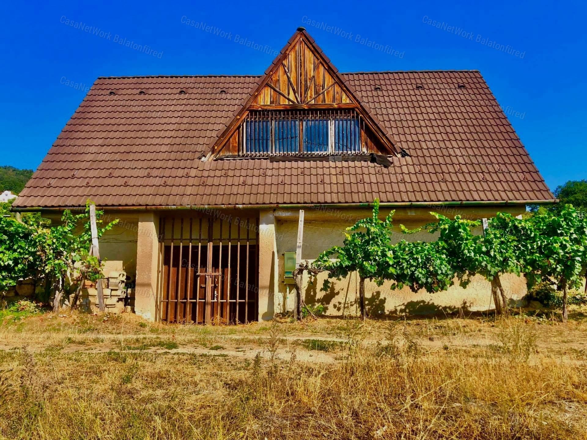 Vineyard estate with panoramic lake views in Balatonakali