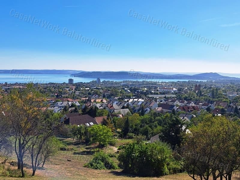 Buildable garden plot with panoramic views in Balatonfüred