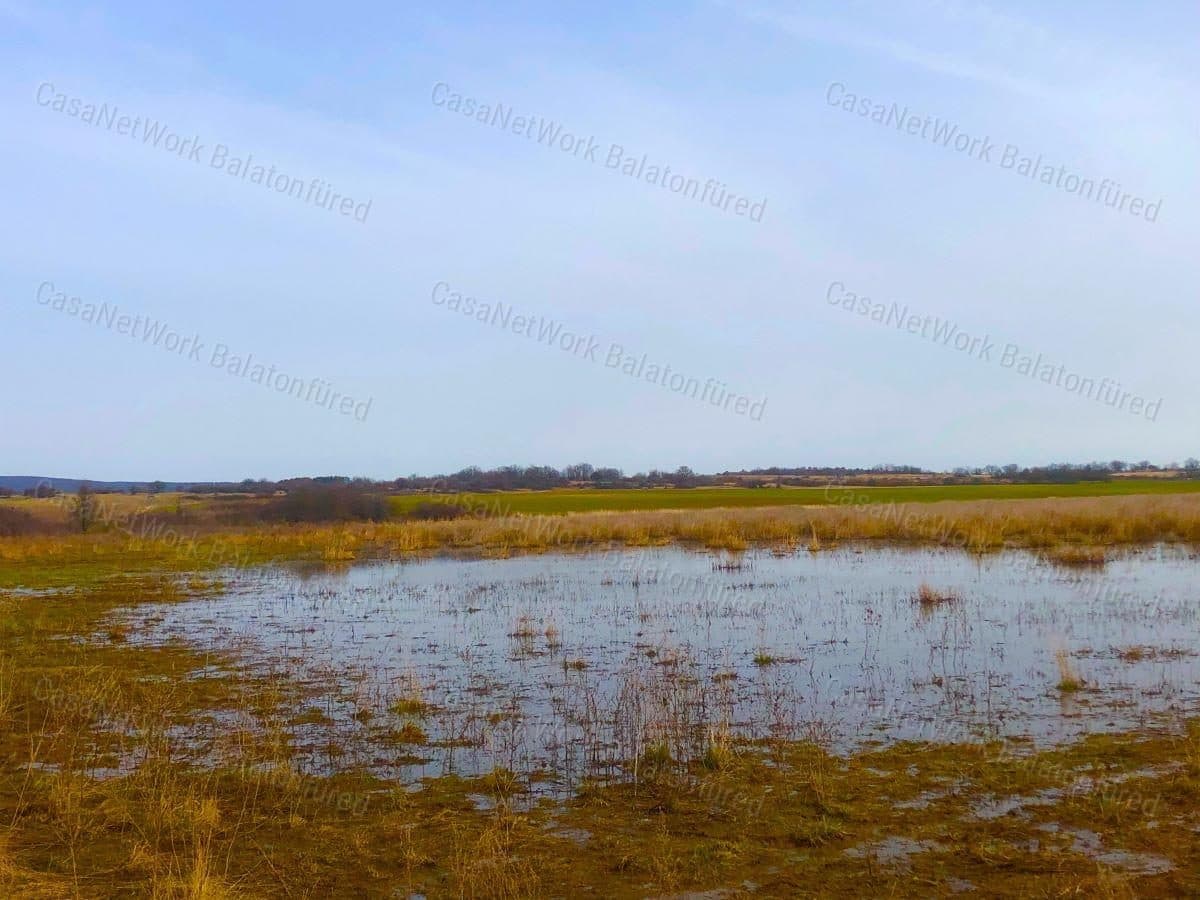 Landwirtschaftliche Fläche in Nagyvázsonyi mit Panoramablick in der Vázsonyi-Mulde